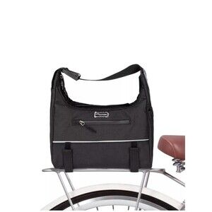 Po Campo Bags Black Chelsea Bike Trunk Bike Rack Biking Storage EUC